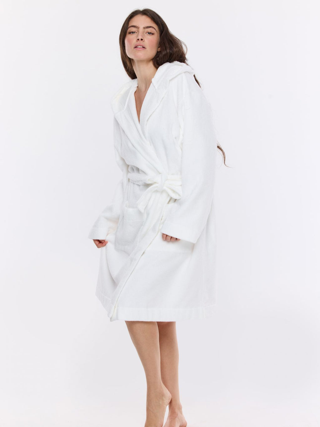 Short bathrobe